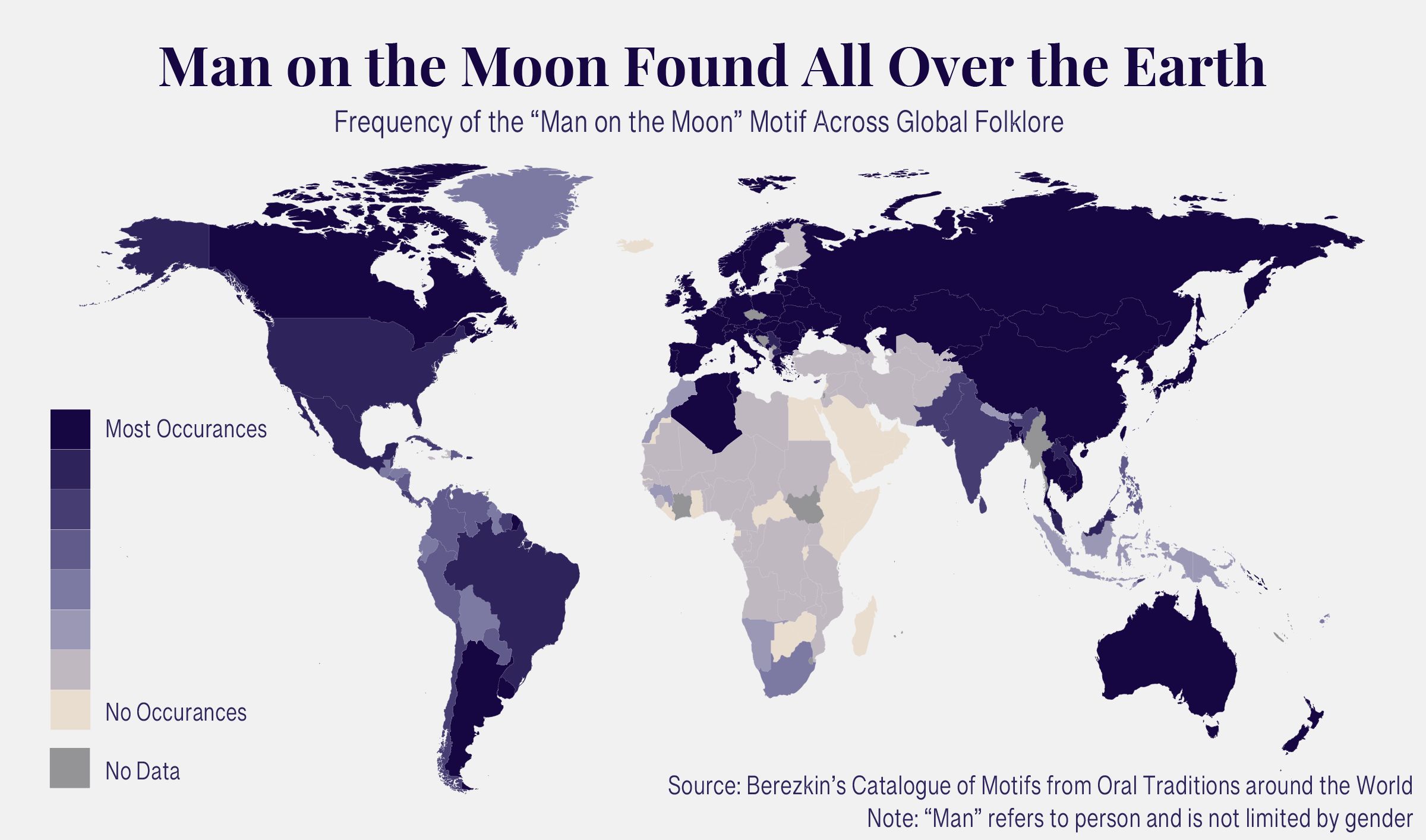 Man on the Moon global distribution